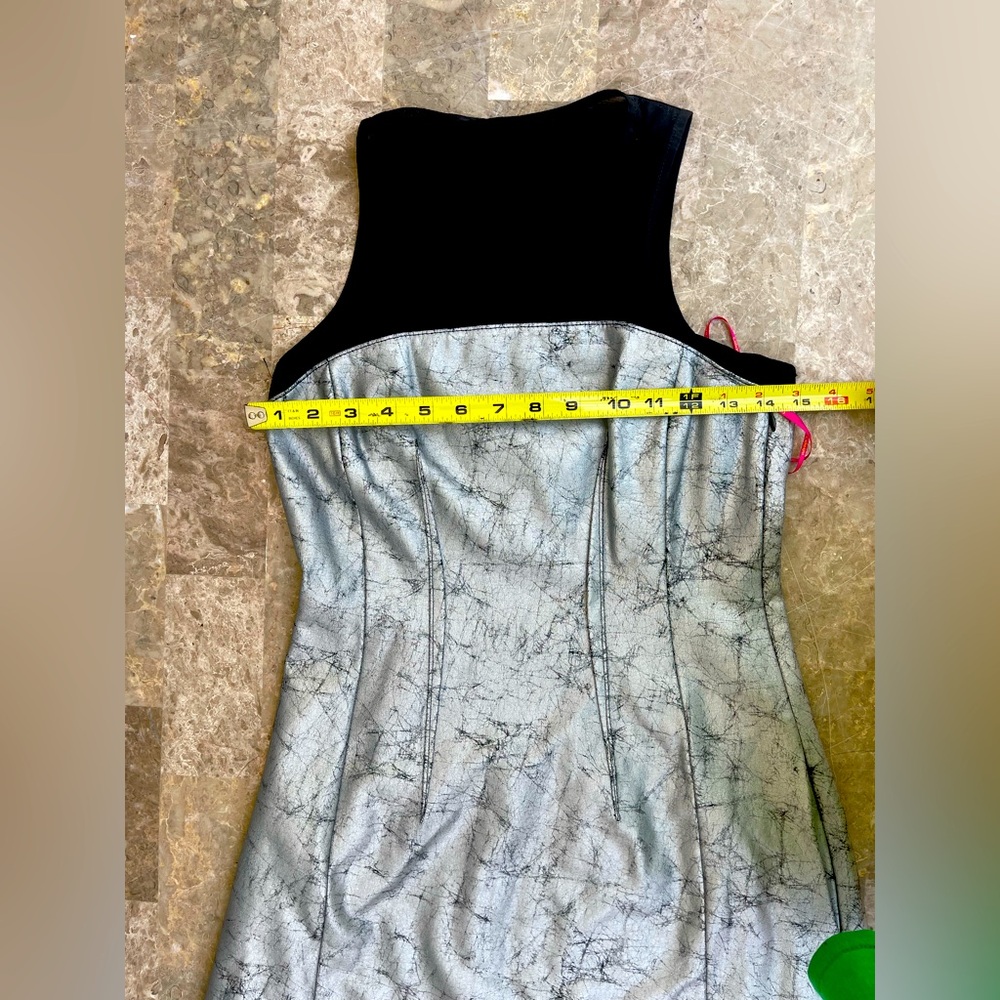 Dress RAVE Catherine Malandrino racer back rave dress size 2 NEW WITH TAGS - Picture 3 of 14